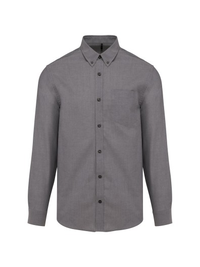 Camisa manga comprida em Oxford de tratamento fcil - K533C