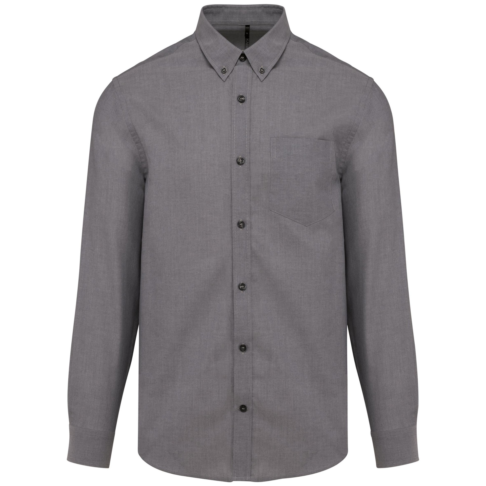 Camisa manga comprida em Oxford de tratamento fácil - K533C