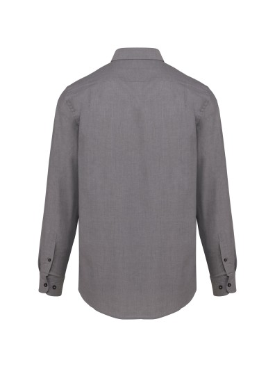 Camisa manga comprida em Oxford de tratamento f�cil - K533C