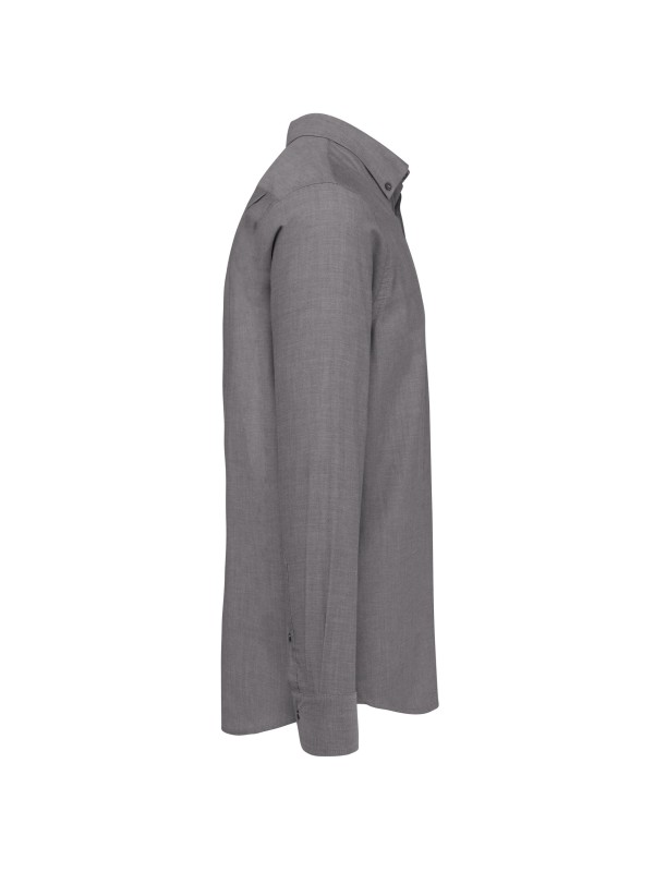 Camisa manga comprida em Oxford de tratamento f�cil - K533C