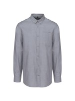 Camisa manga comprida em Oxford de tratamento fcil - K533C