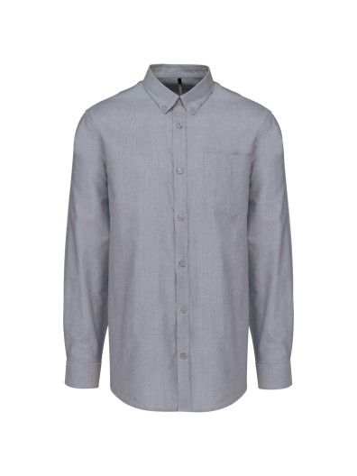 Camisa manga comprida em Oxford de tratamento fcil - K533C