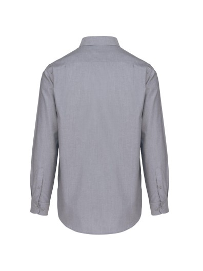Camisa manga comprida em Oxford de tratamento f�cil - K533C