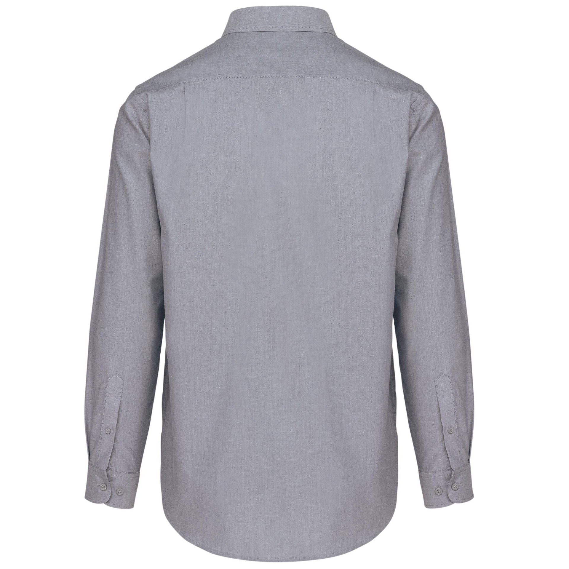 Camisa manga comprida em Oxford de tratamento fácil - K533C