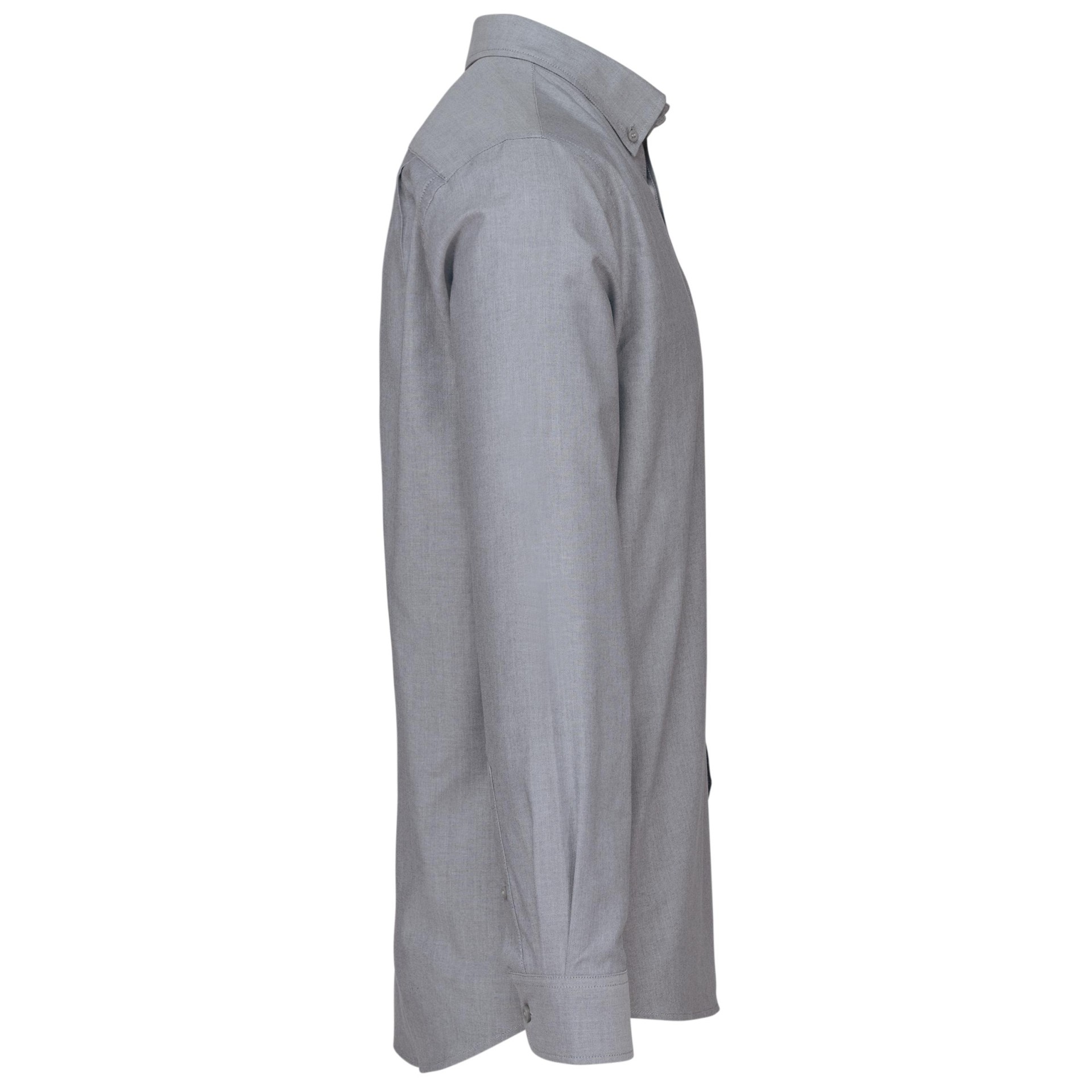 Camisa manga comprida em Oxford de tratamento fácil - K533C