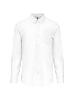 Camisa manga comprida em Oxford de tratamento fcil - K533