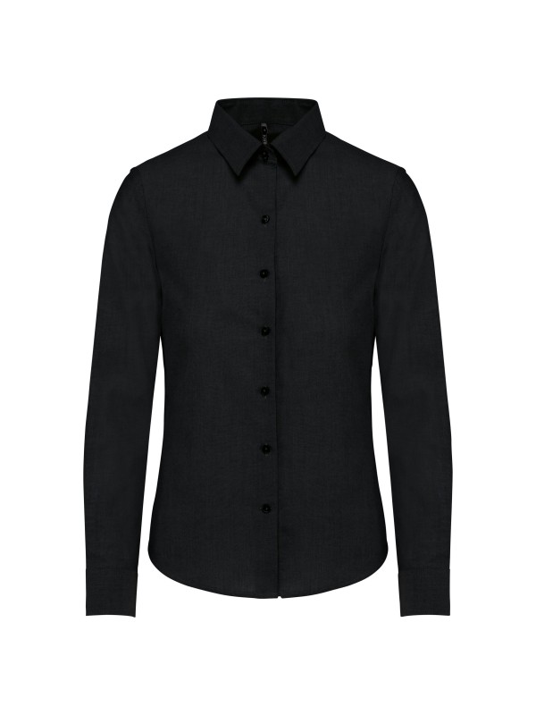 Camisa manga comprida em Oxford de tratamento fcil - K534C