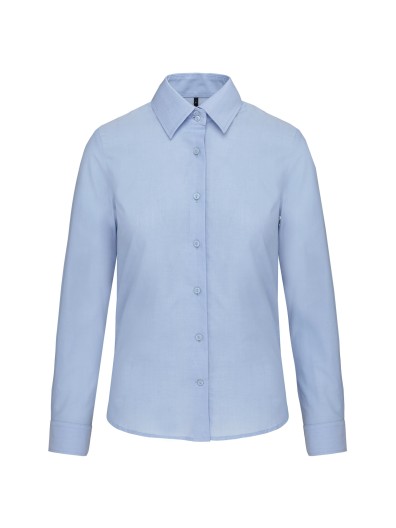 Camisa manga comprida em Oxford de tratamento fcil - K534C