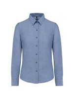 Camisa manga comprida em Oxford de tratamento fcil - K534C