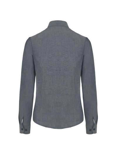 Camisa manga comprida em Oxford de tratamento f�cil - K534C