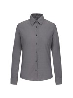 Camisa manga comprida em Oxford de tratamento fcil - K534C