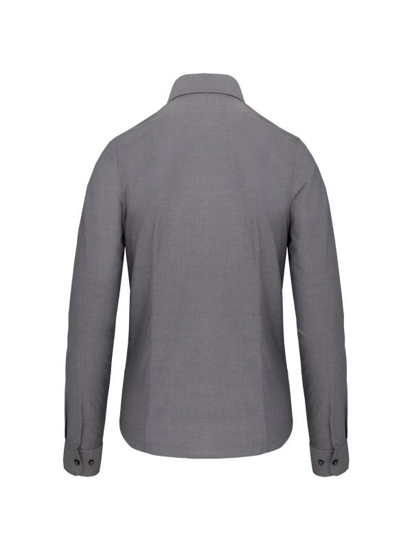 Camisa manga comprida em Oxford de tratamento f�cil - K534C