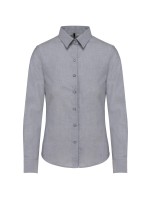 Camisa manga comprida em Oxford de tratamento fcil - K534C