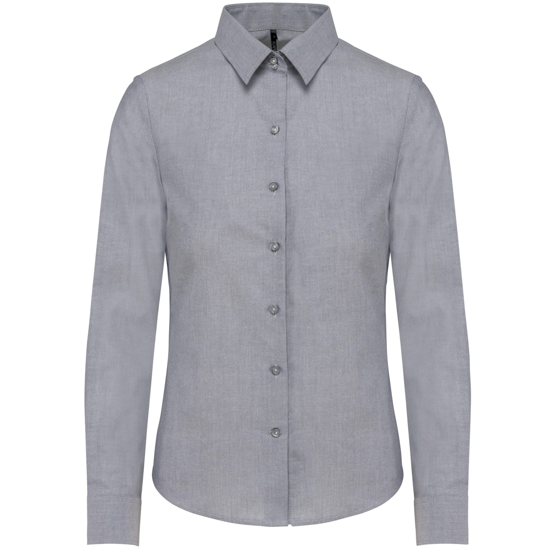 Camisa manga comprida em Oxford de tratamento fácil - K534C