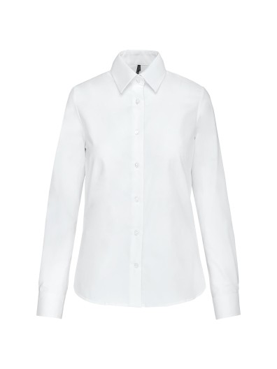 Camisa manga comprida em Oxford de tratamento fcil - K534