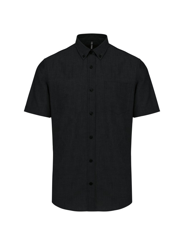 Camisa manga curta em Oxford de tratamento fcil - K535C