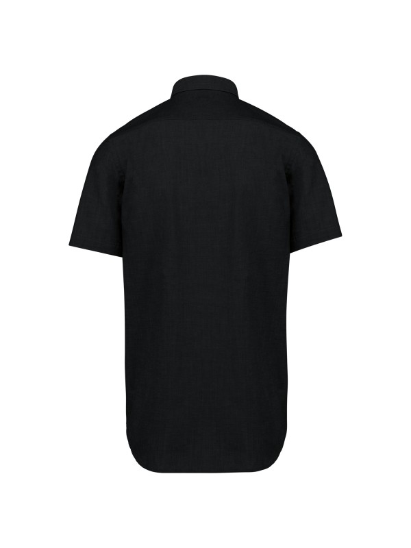 Camisa manga curta em Oxford de tratamento f�cil - K535C