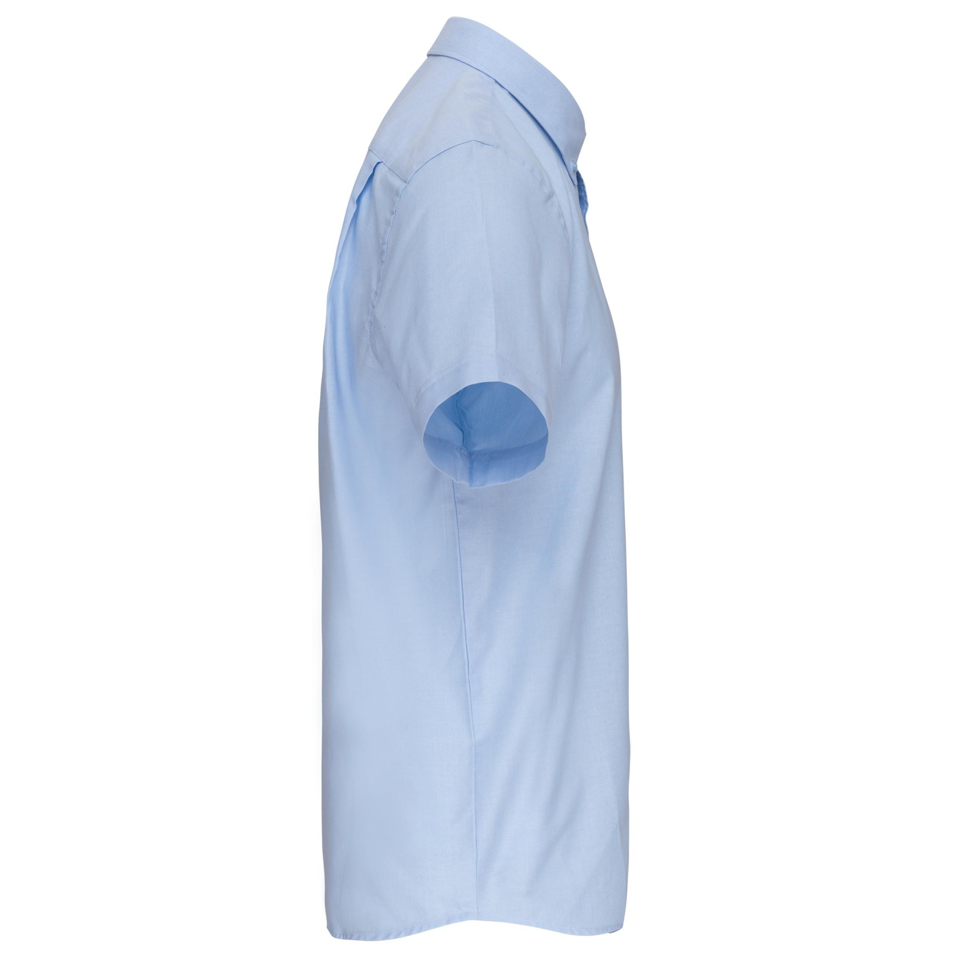 Camisa manga curta em Oxford de tratamento fácil - K535C