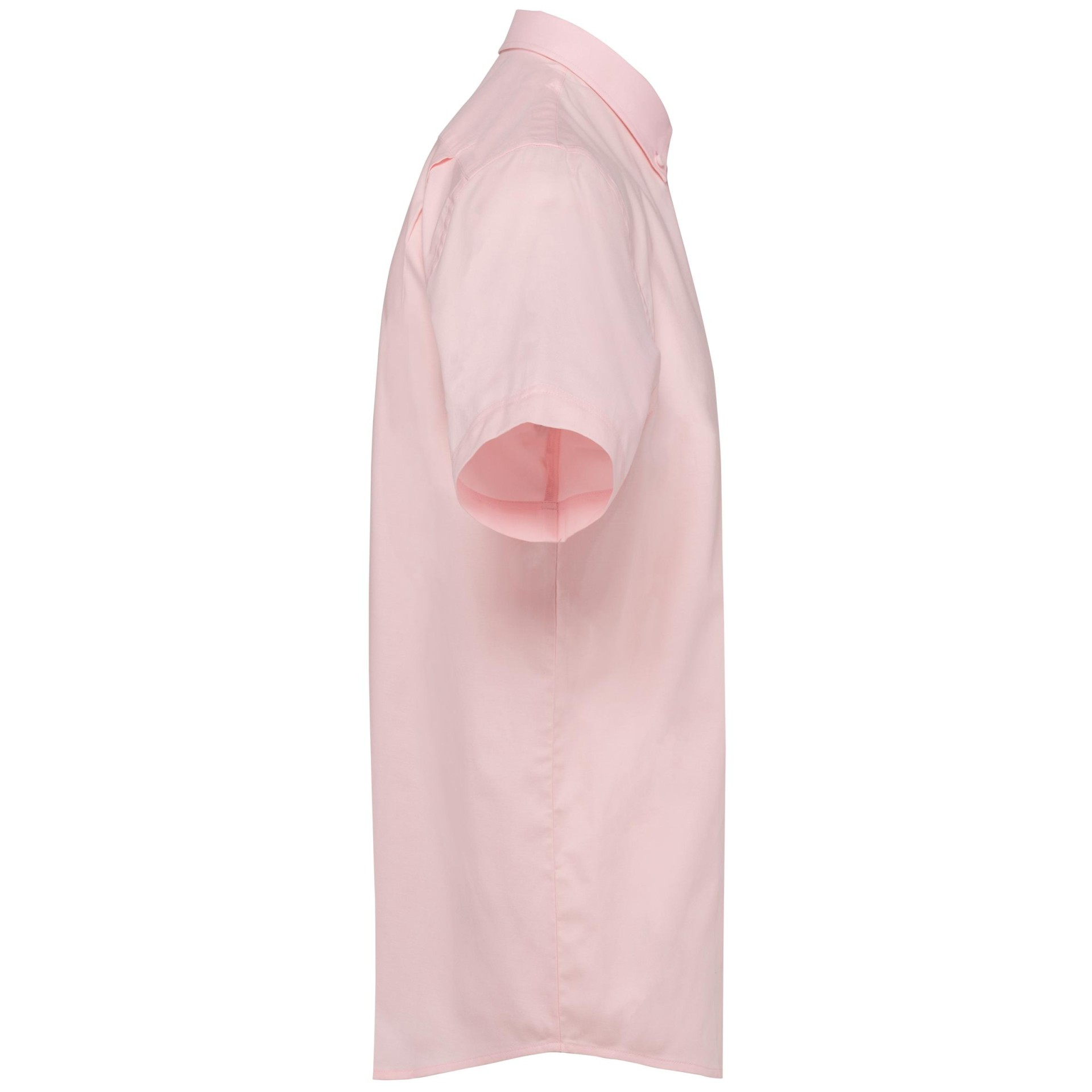 Camisa manga curta em Oxford de tratamento fácil - K535C