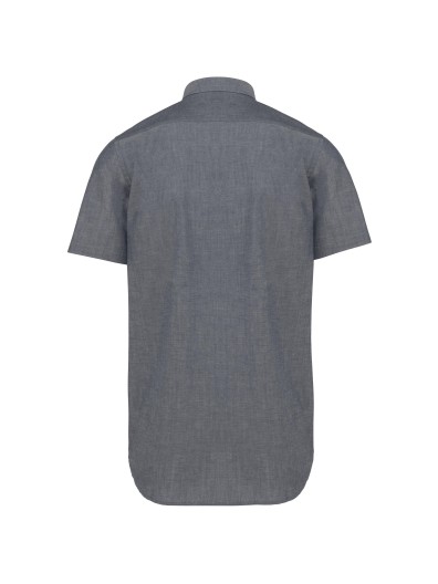 Camisa manga curta em Oxford de tratamento f�cil - K535C