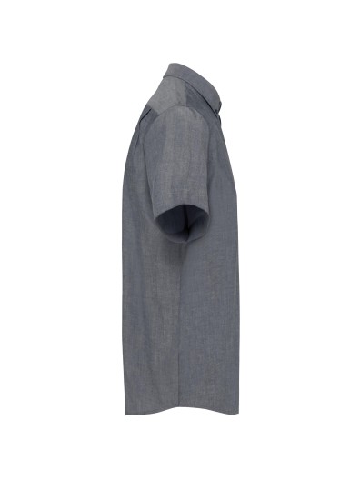 Camisa manga curta em Oxford de tratamento f�cil - K535C