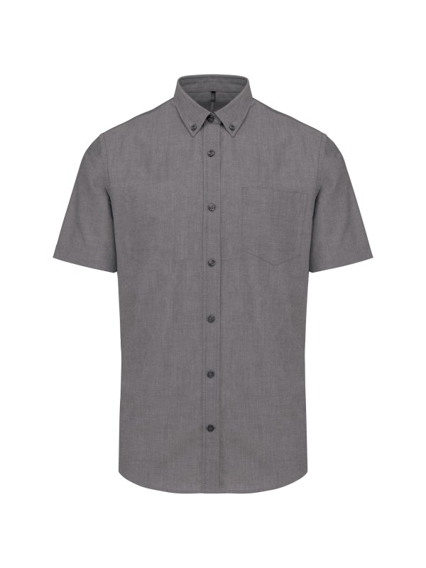 Camisa manga curta em Oxford de tratamento fcil - K535C