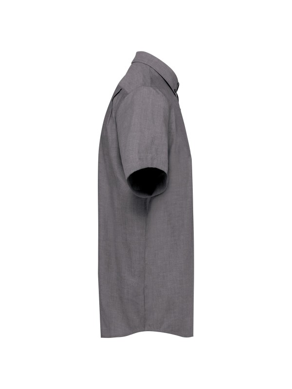 Camisa manga curta em Oxford de tratamento f�cil - K535C