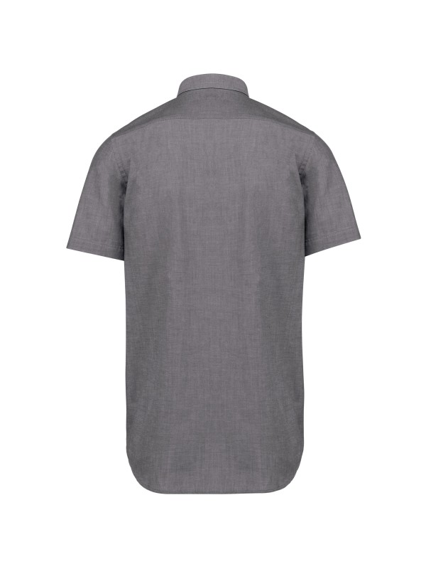 Camisa manga curta em Oxford de tratamento f�cil - K535C