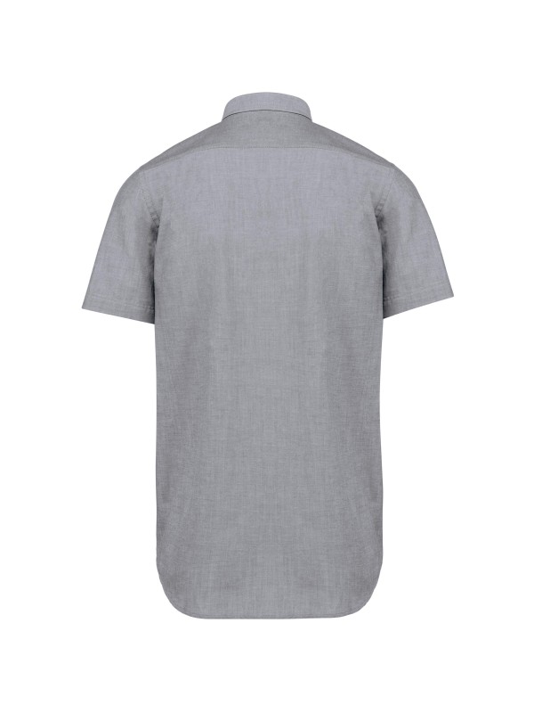Camisa manga curta em Oxford de tratamento f�cil - K535C