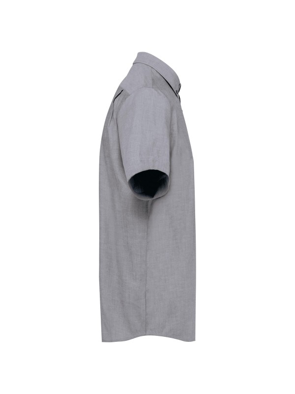 Camisa manga curta em Oxford de tratamento f�cil - K535C