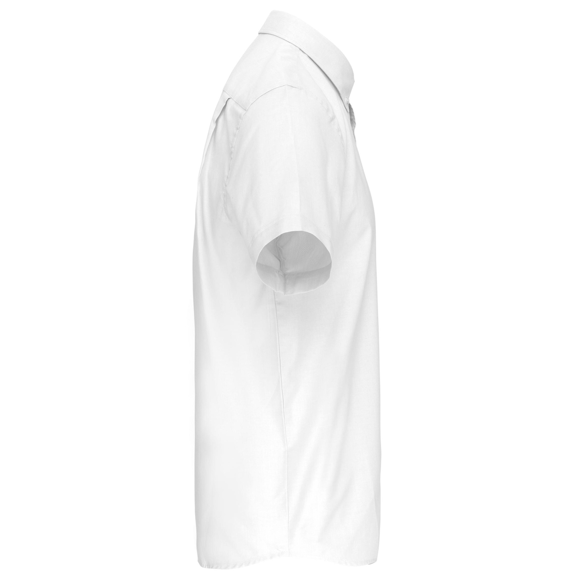 Camisa manga curta em Oxford de tratamento fácil - K535