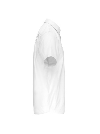 Camisa manga curta em Oxford de tratamento f�cil - K535