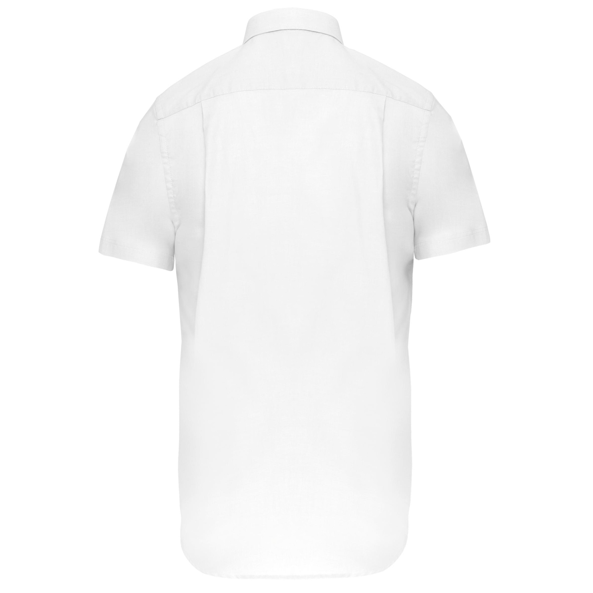 Camisa manga curta em Oxford de tratamento fácil - K535