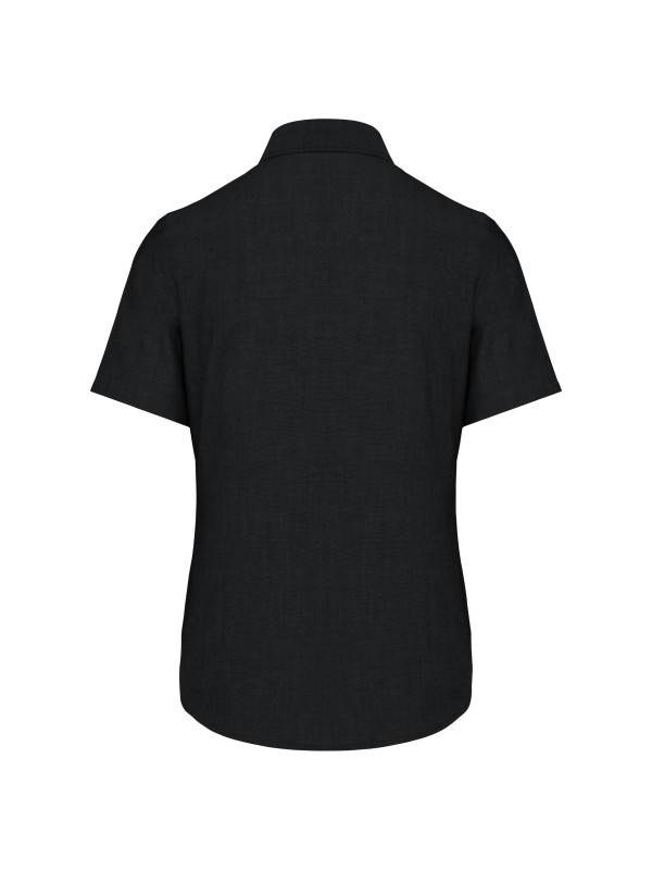 Camisa manga curta em Oxford tratamento f�cil - K536C