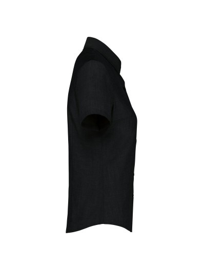 Camisa manga curta em Oxford tratamento f�cil - K536C