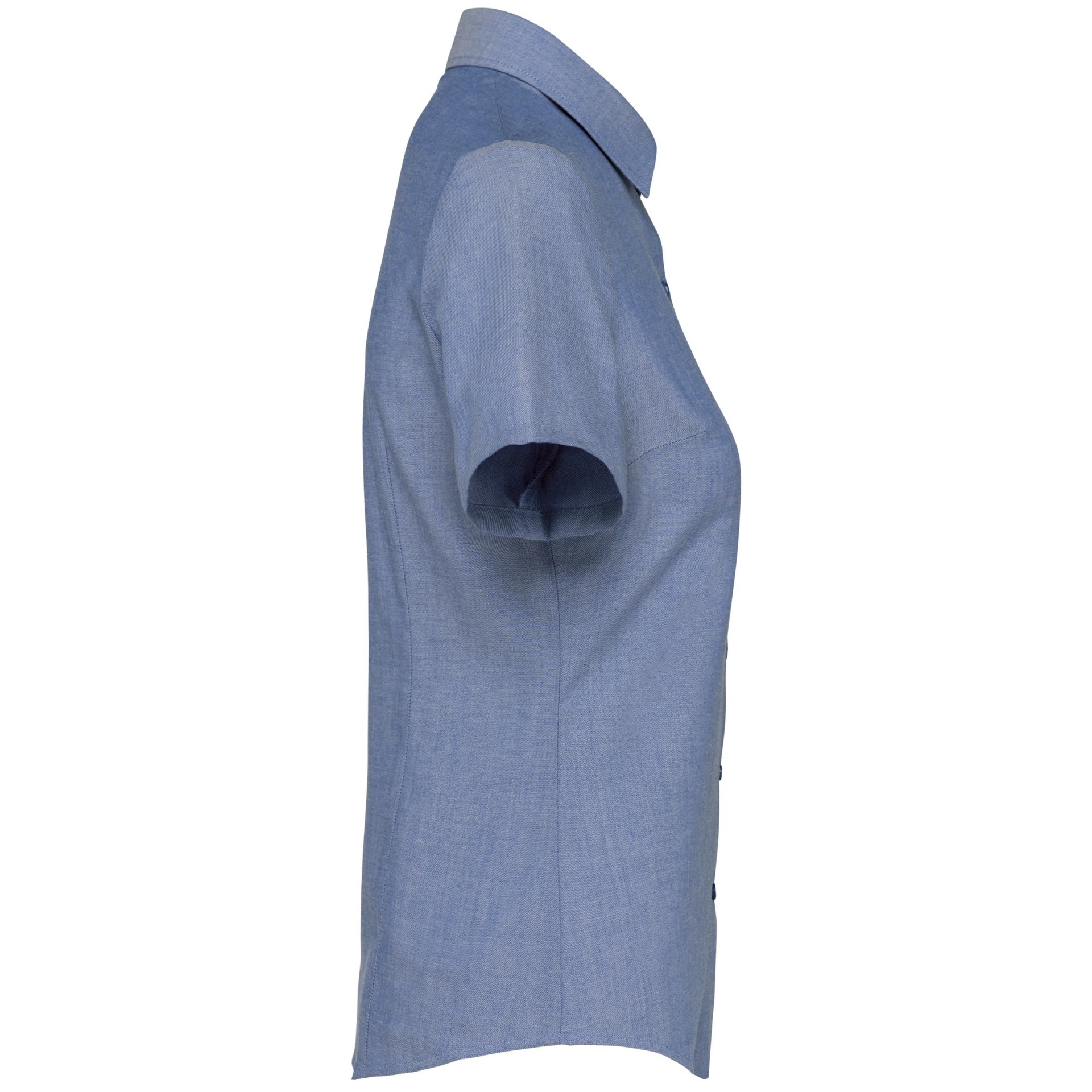 Camisa manga curta em Oxford tratamento fácil - K536C