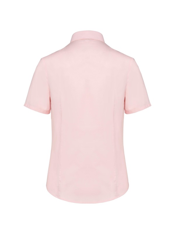 Camisa manga curta em Oxford tratamento f�cil - K536C