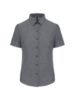 Camisa manga curta em Oxford tratamento f�cil - K536C