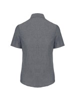 Camisa manga curta em Oxford tratamento f�cil - K536C
