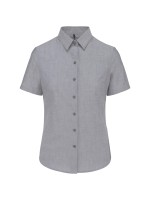 Camisa manga curta em Oxford tratamento fcil - K536C