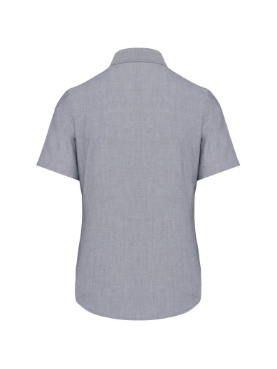 Camisa manga curta em Oxford tratamento f�cil - K536C