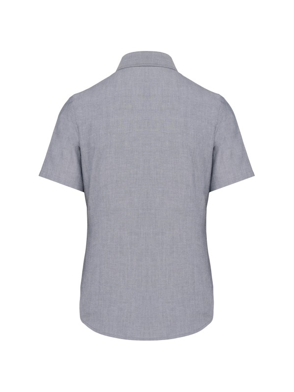 Camisa manga curta em Oxford tratamento f�cil - K536C