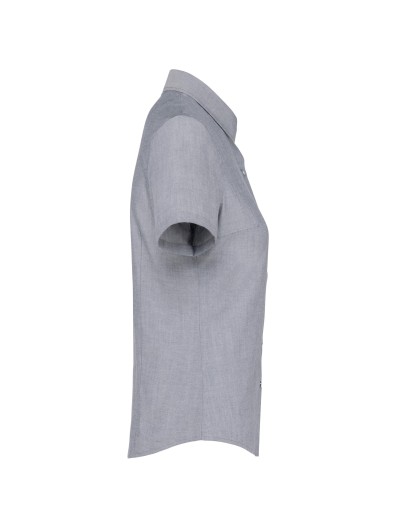 Camisa manga curta em Oxford tratamento f�cil - K536C