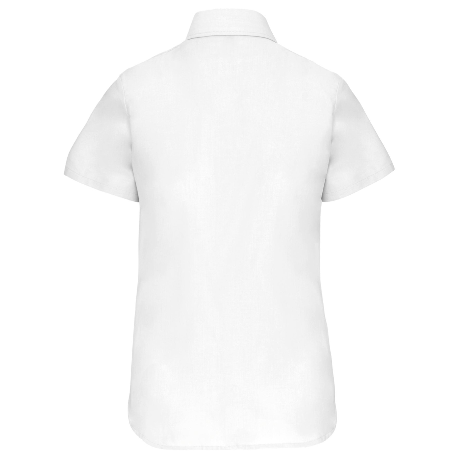 Camisa manga curta em Oxford tratamento fácil - K536