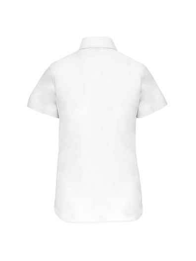 Camisa manga curta em Oxford tratamento f�cil - K536