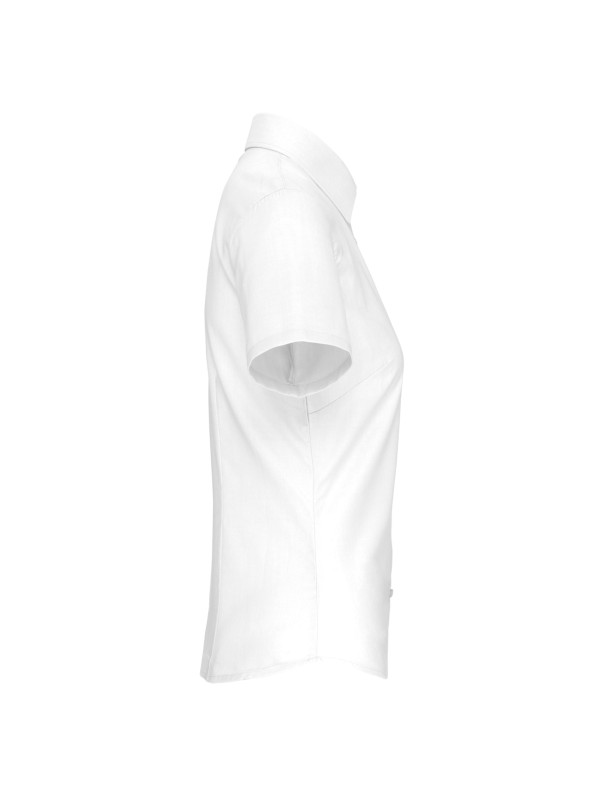 Camisa manga curta em Oxford tratamento f�cil - K536