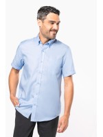 Camisa micro sarja manga curta supreme no precisa passar a ferro - K539C
