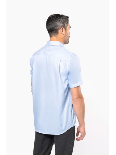 Camisa micro sarja manga curta supreme n�o precisa passar a ferro - K539C