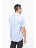 Camisa micro sarja manga curta supreme no precisa passar a ferro - K539C