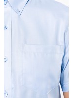 Camisa micro sarja manga curta supreme no precisa passar a ferro - K539C